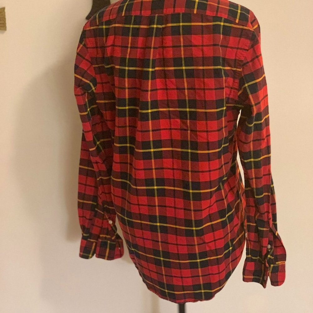 Polo Ralph Lauren Red Plaid Flannel Shirt - Picture 5 of 5